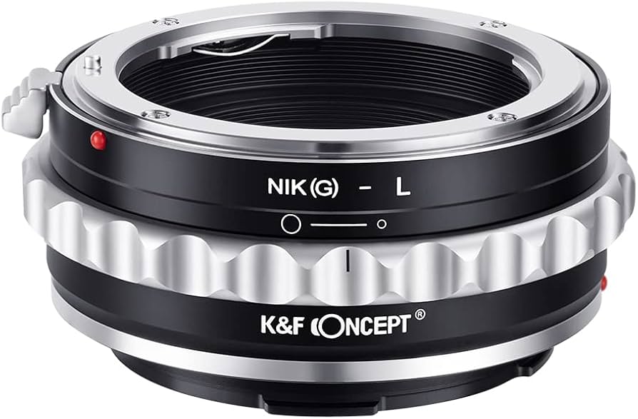 Amazon.com : K&F Concept Lens Mount Adapter NIK(G)-L Manual Focus